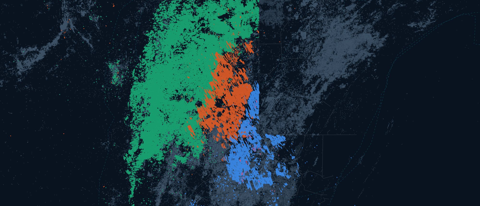 Appalachia wells mapped by landing zone