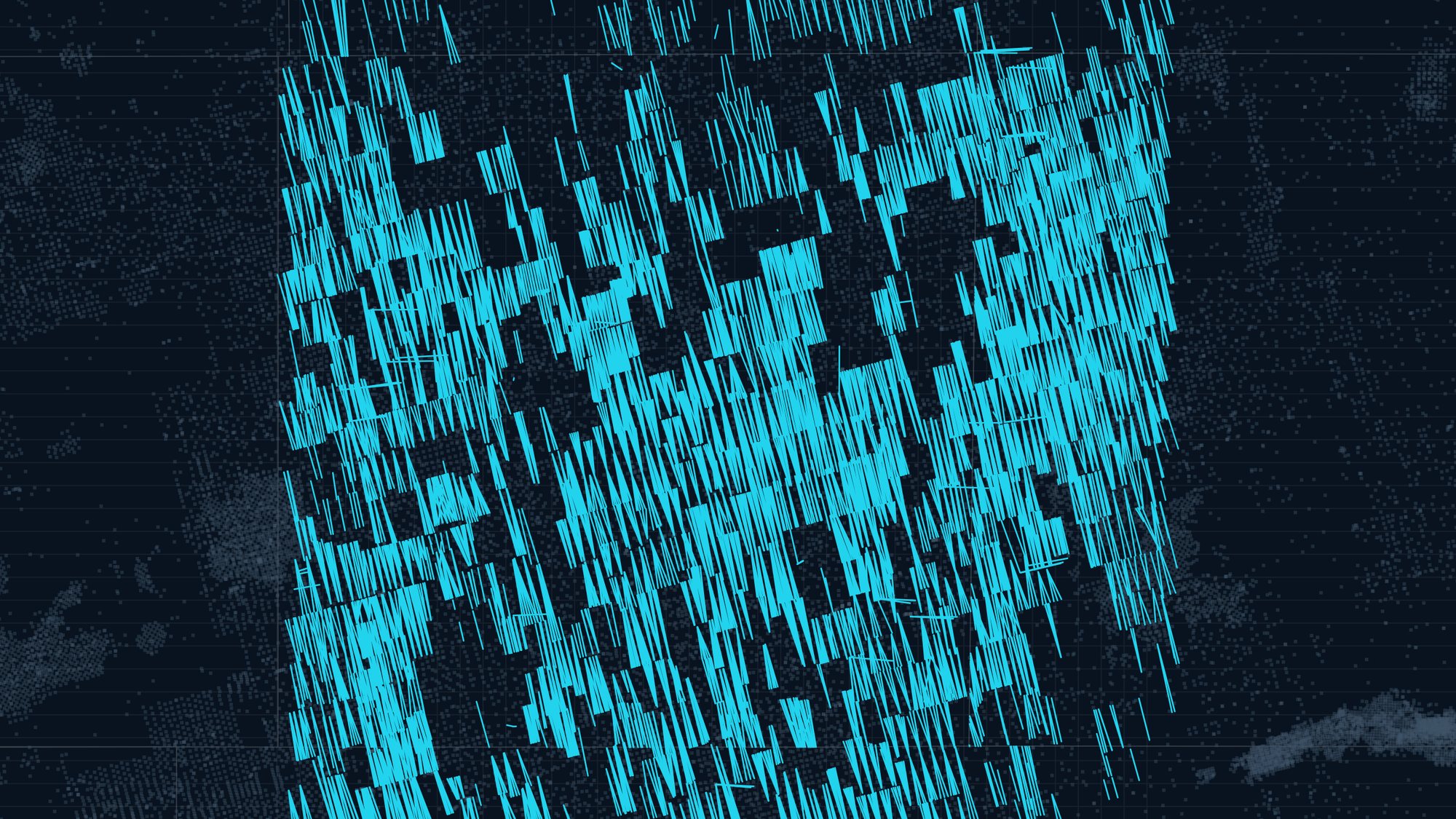 Permian wells mapped by well
